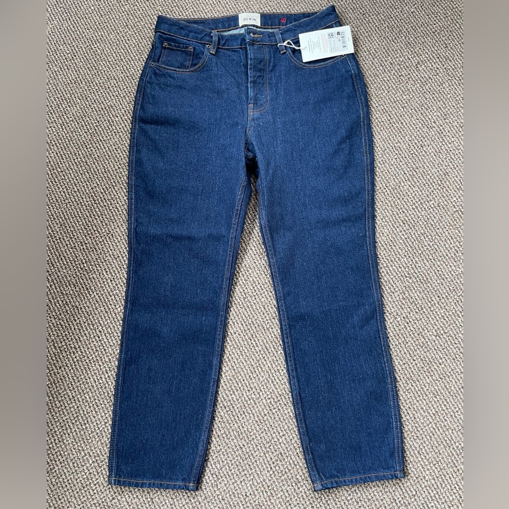 Sezane sexy brut jeans in indigo-NWT